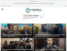 Tablet Screenshot of diarioelcentinela.com